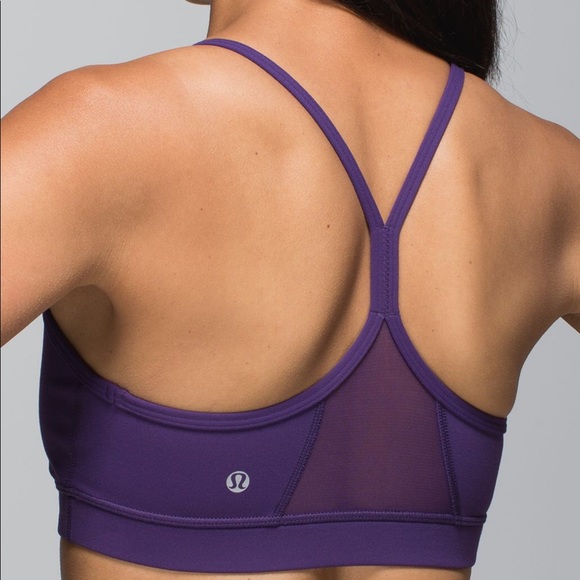 lululemon athletica Tops - 🚫🚫SOLD NWT Lululemon Flow Y Bra IV Purple